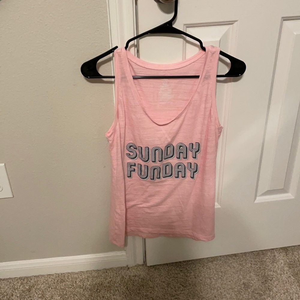 Light pink tank top